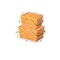 Vintiquewise Woodchip Picnic Storage Basket with Cover and Movable Handles, PK 2 QI004013.2 - alternate 3